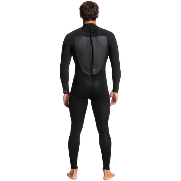2025 Quiksilver Männer Prologue 5/4/3mm Rückenreißverschluss Neoprenanzug EQYW103225 - Black